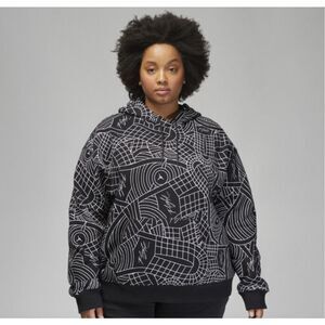 Nike Jordan Brooklyn Women's Fleece Pullover Hoodie 2XL NWT